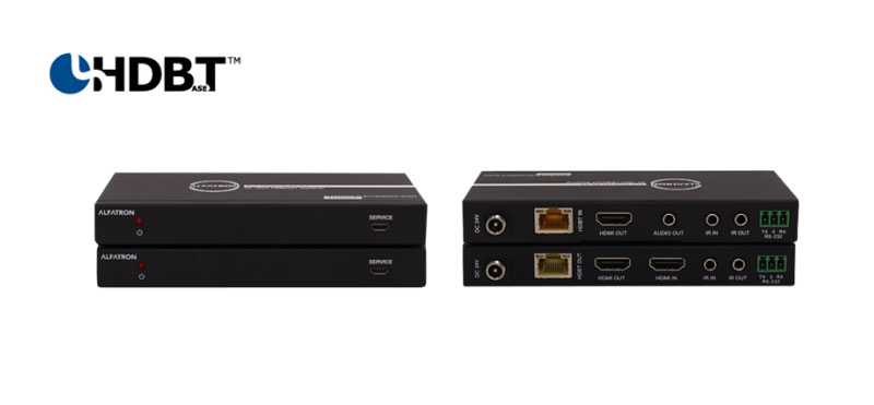 HDBaseT система передачи 4K ALF-TPUK150RS-RxTx 