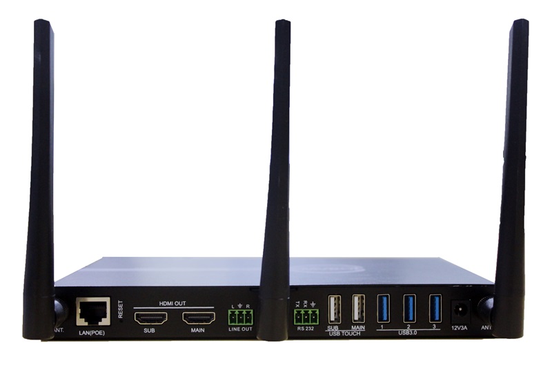 Беспроводной 4K медиаприемник с двойным HDMI ALF-UC1-Gen2